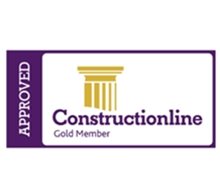 Approved Constructionline gold member logo