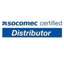 Socomec certified distributor logo