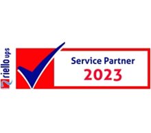 Official Riello UPS 2022 service partner logo