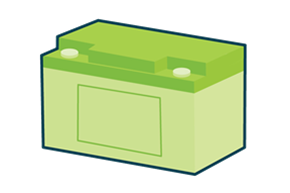 3D UPS battery icon from Specialist Power Systems