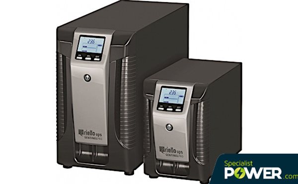 Riello Sentinel Pro range of online UPS from Specialist Power Systems