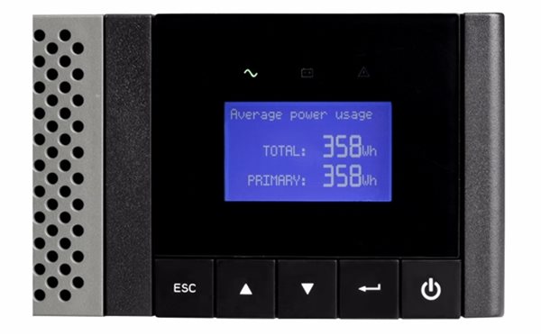 Eaton 5PX 2200VA LCD screen from Specialist Power Systems