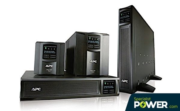 APC SmartUPS range from Specialist Power Systems