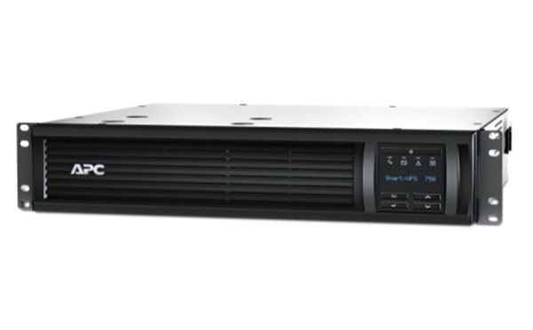 Front of APC SMT750RMI2UC rack from Specialist Power Systems