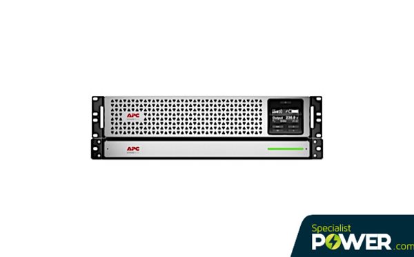 Front of APC SRTL2200RMXLI rack from Specialist Power Systems