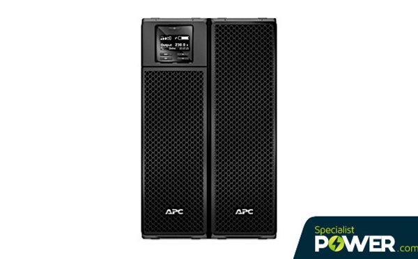 APC SRT10KXLI tower with extra battery from Specialist Power Systems