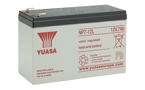 Yuasa NP7-12 12L Sealed Lead Acid battery from Specialist Power Systems