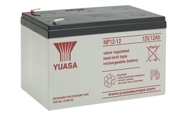 Yuasa NP12-12 Sealed Lead Acid battery from Specialist Power LTD