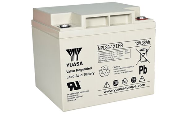 Yuasa NPL38-12IFR Sealed Lead Acid battery from Specialist Power Systems