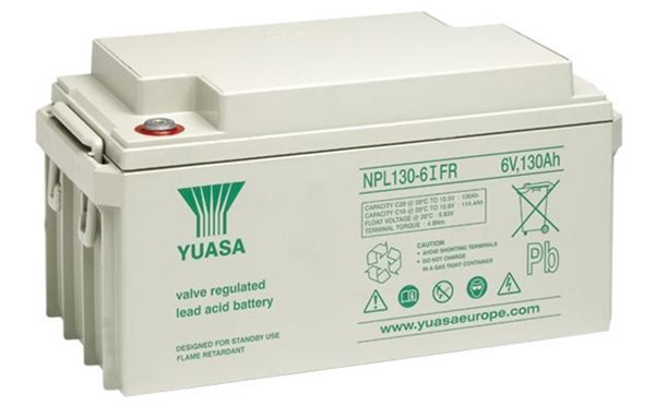 Yuasa NPL130-6IFR Sealed Lead Acid battery from Specialist Power Systems