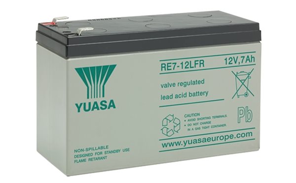 Yuasa RE7-12LFR Lead Acid battery from Specialist Power Systems