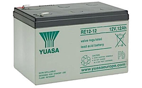 Yuasa RE12-12 Lead Acid battery from Specialist Power Systems