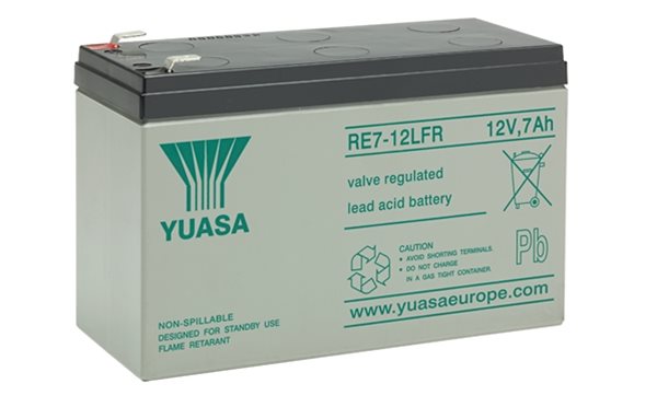 Yuasa RE7-12LFR Sealed Lead Acid battery from Specialist Power LTD