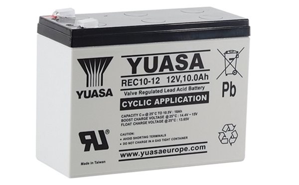 Yuasa REC10-12 Lead Acid battery from Specialist Power Systems