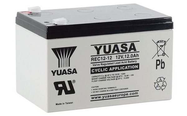 Yuasa REC12-12 Lead Acid battery from Specialist Power Systems