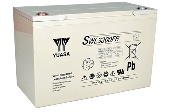Yuasa SWL3300FR Sealed Lead Acid battery from Specialist Power Systems