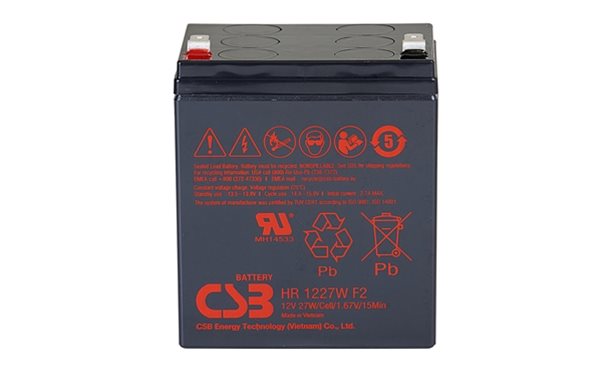 CSB HR1227W Lead Acid battery from Specialist Power Systems