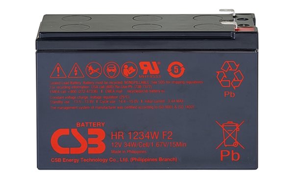 CSB HR1234W Lead Acid battery from Specialist Power Systems