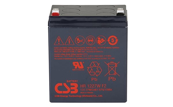 CSB HR1227W Lead Acid battery from Specialist Power Systems