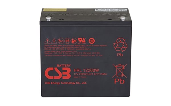 CSB HRL12200W battery from Specialist Power Systems