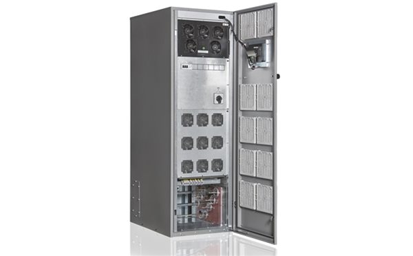 Eaton 9PHD Marine UPS with cabinet door open from Specialist Power Systems