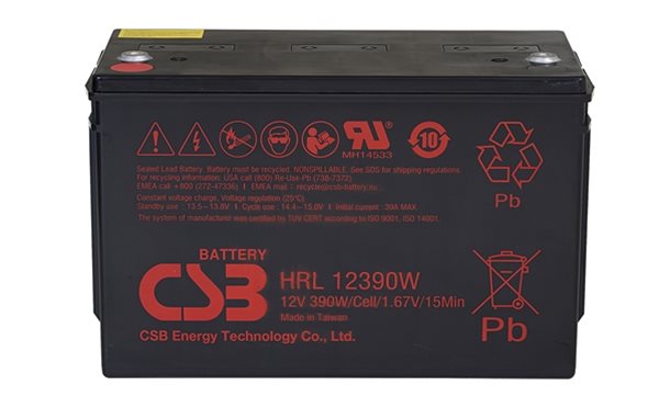 CSB HRL12390W battery from Specialist Power Systems