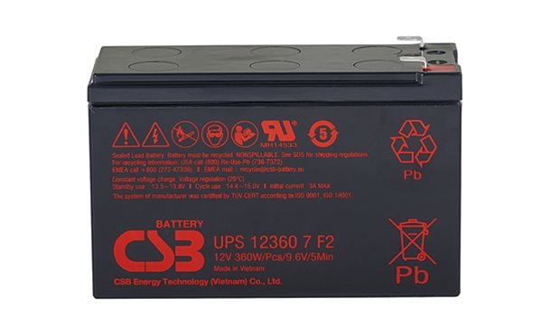CSB UPS12360-7 battery from Specialist Power Systems