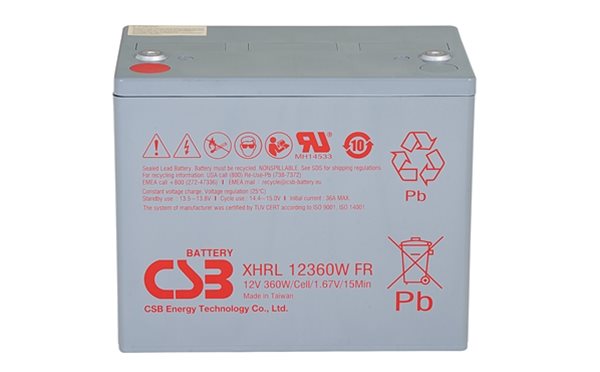 CSB XHRL12360W battery from Specialist Power Systems