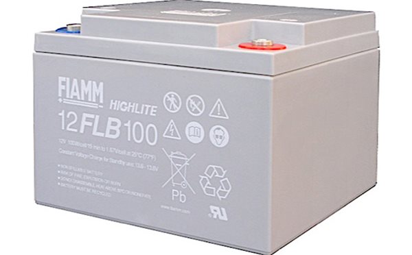 Fiamm 12FLB100 battery from Specialist Power Systems