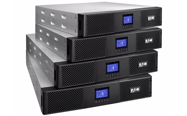 Stack of Eaton 9SX1000IR racks from Specialist Power Systems