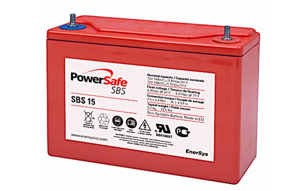 Enersys SBS15 battery from Specialist Power Systems