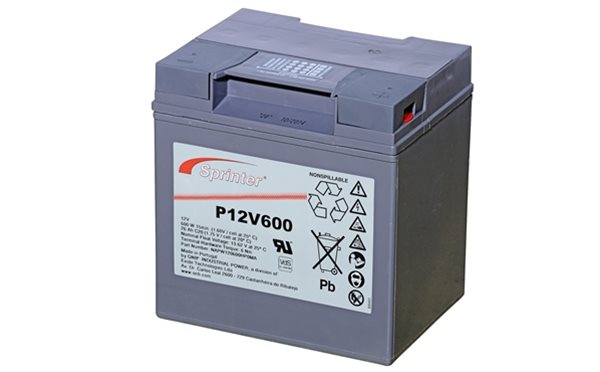 Exide P12V600 battery from Specialist Power Systems