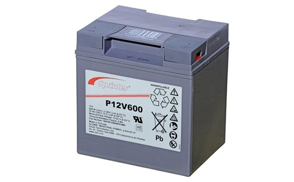 GNB Exide P12V600 battery from Specialist Power Systems