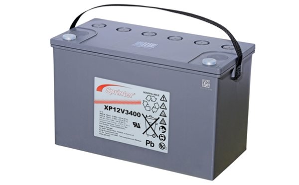Exide XP12V3400 battery from Specialist Power Systems