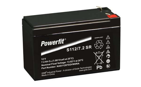Exide S112-7.2SR battery from Specialist Power Systems
