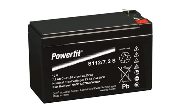 Exide S112-7.2S battery from Specialist Power Systems