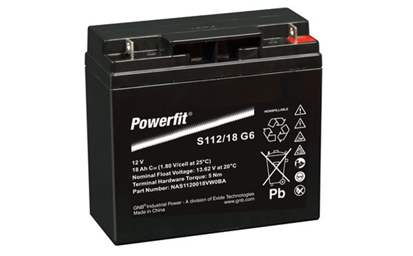 Exide S112-18G6 battery from Specialist Power Systems