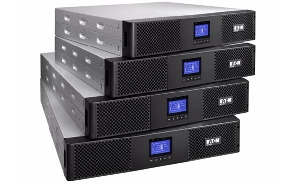 Stack of Eaton 9SX3000IR racks from Specialist Power Systems