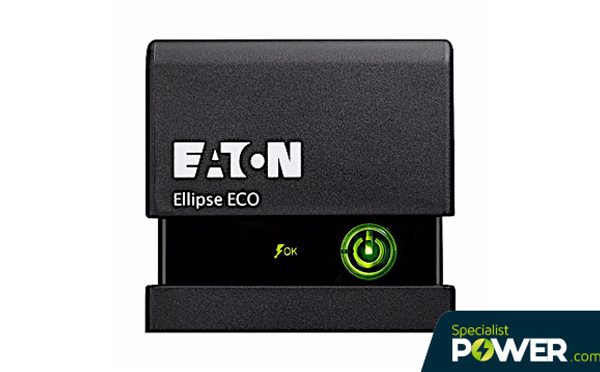 Eaton Ellipse ECO 500VA UPS display panel from Specialist Power Systems