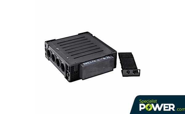 Eaton Ellipse ECO 650VA UPS with USB with panel removed from Specialist Power Systems