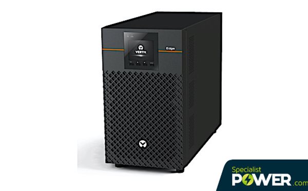 Vertiv EDGE 750VA tower UPS from Specialist Power Systems