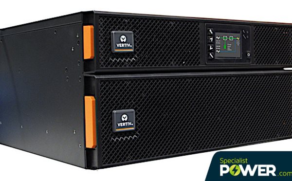 Vertiv GXT5 6kVA online rack UPS from Specialist Power Systems