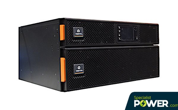 Vertiv GXT5 6kVA online rack UPS from Specialist Power Systems