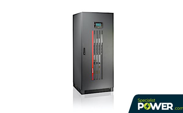 Front of Riello MHT100 online UPS from Specialist Power Systems