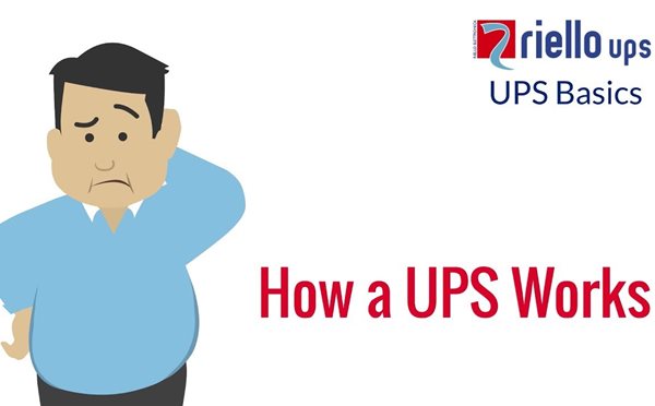 Riello UPS Basics video - How a UPS works